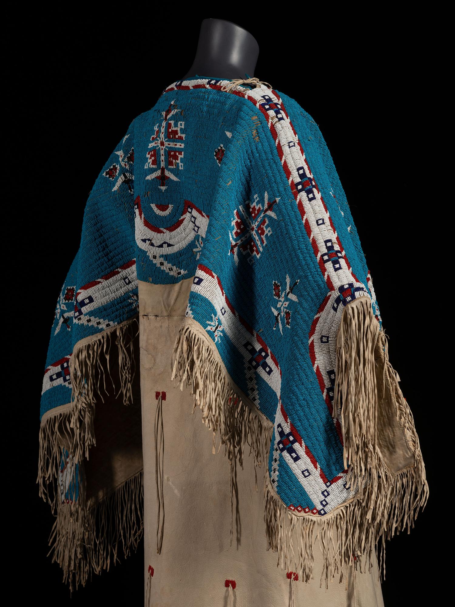 Sioux Beaded Hide Dress
