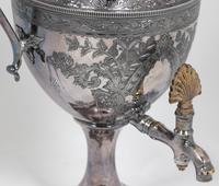 A Victorian Silver-Plate Tea Urn