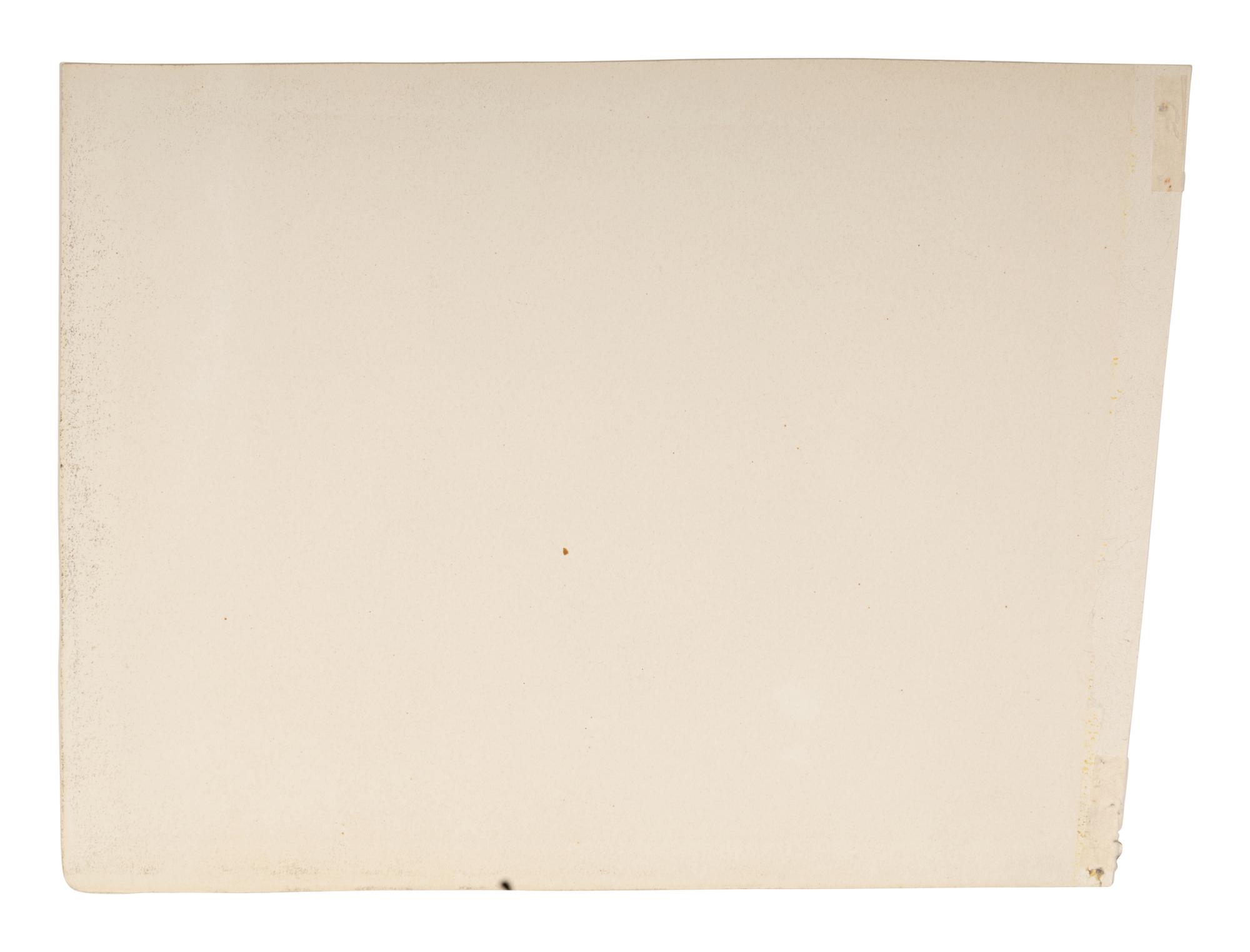 Drawing #7 for the oil "Night-time Festivities at the Contessa Sanseverini's", 1966