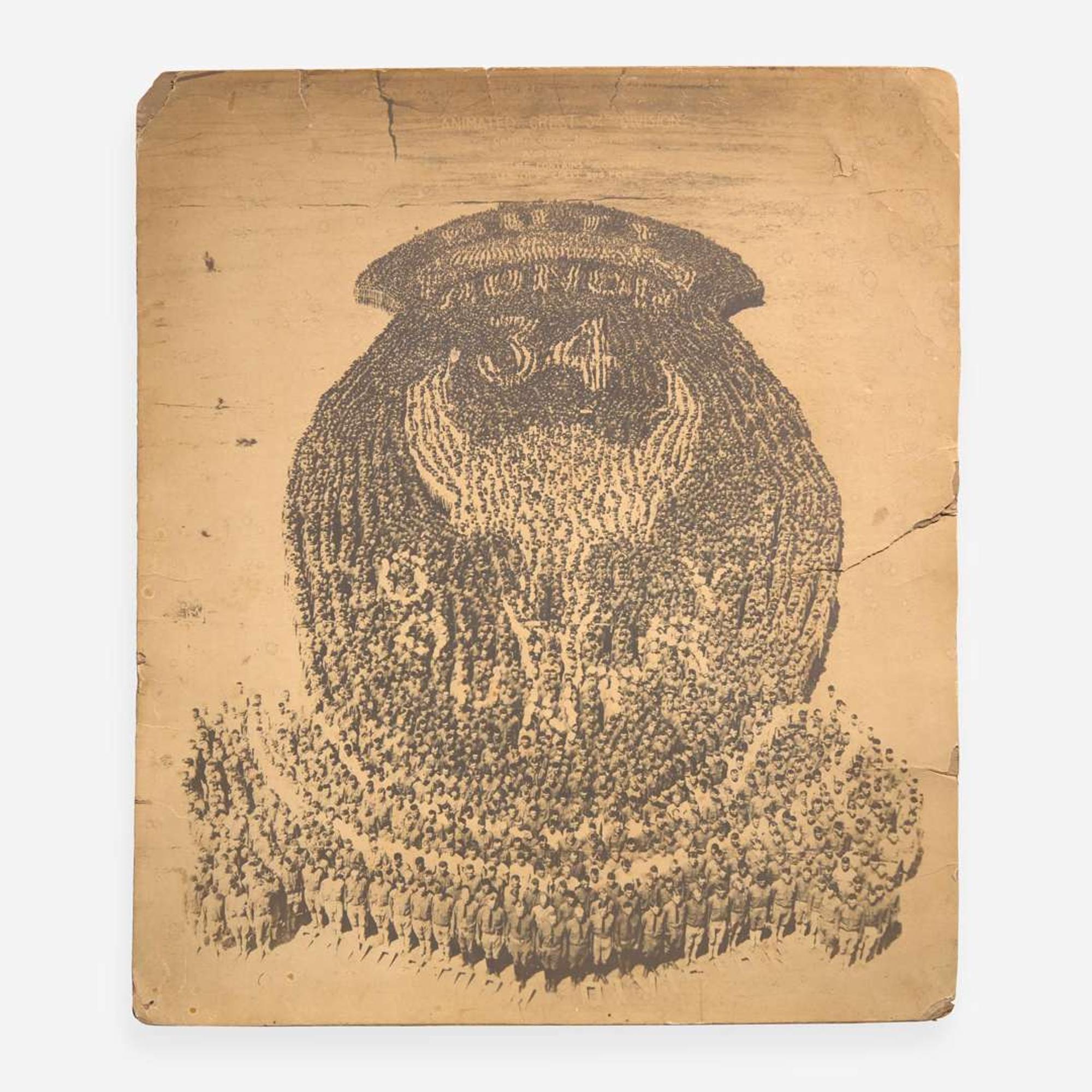 [Americana] Mole, Arthur, and John Thomas, et al. Group of 10 “Living Insignia” Photographs