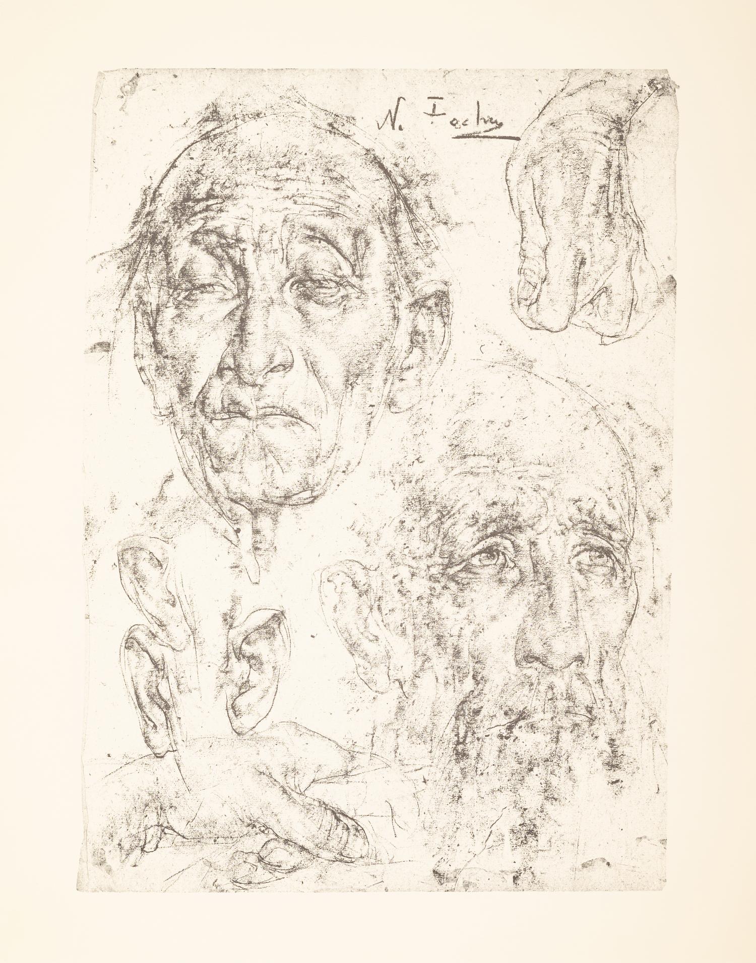 The Charcoal Drawings of Nicolai Fechin (16 prints in their original portfolio)