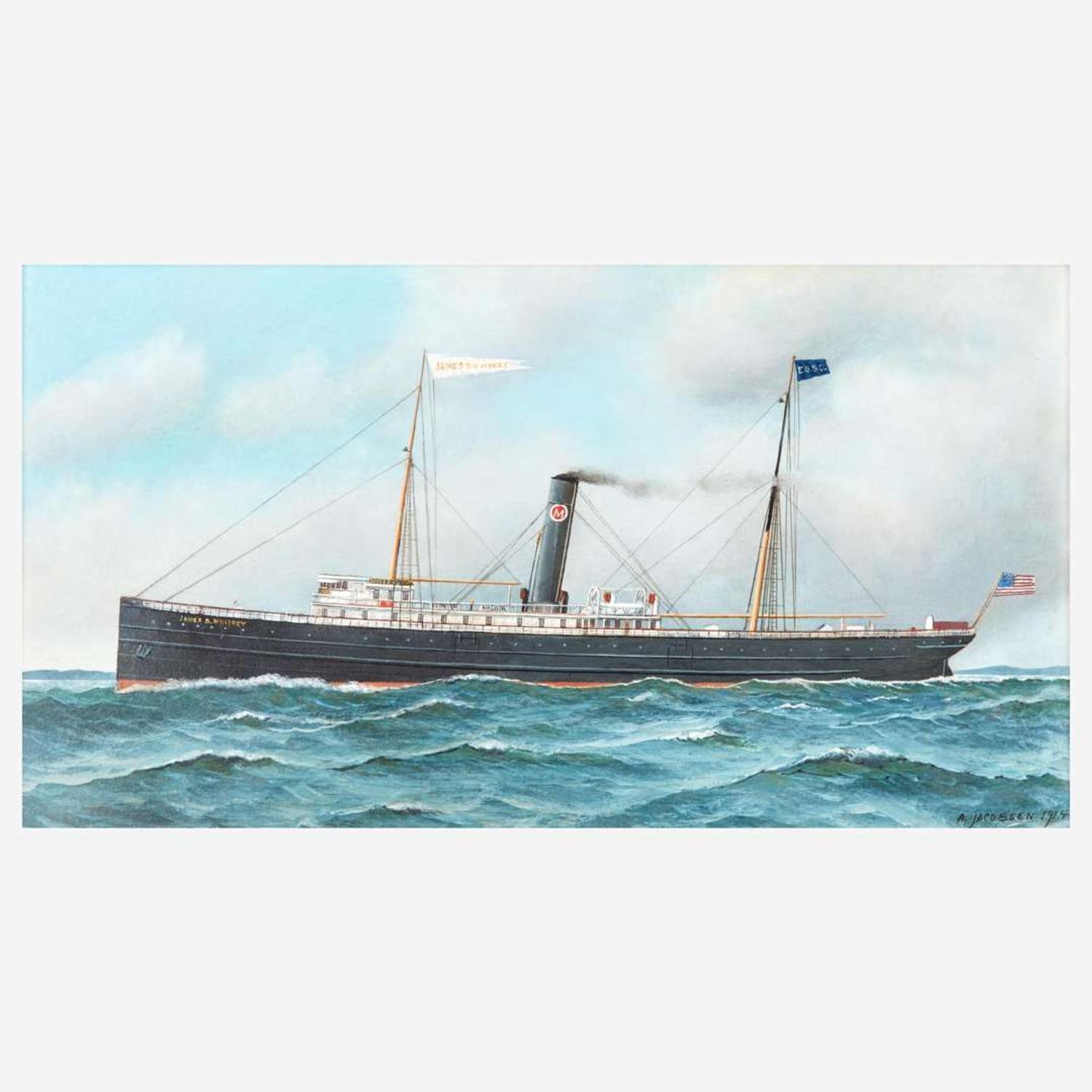 Antonio Jacobsen (American/Danish, 1850–1921) The James S. Whitney