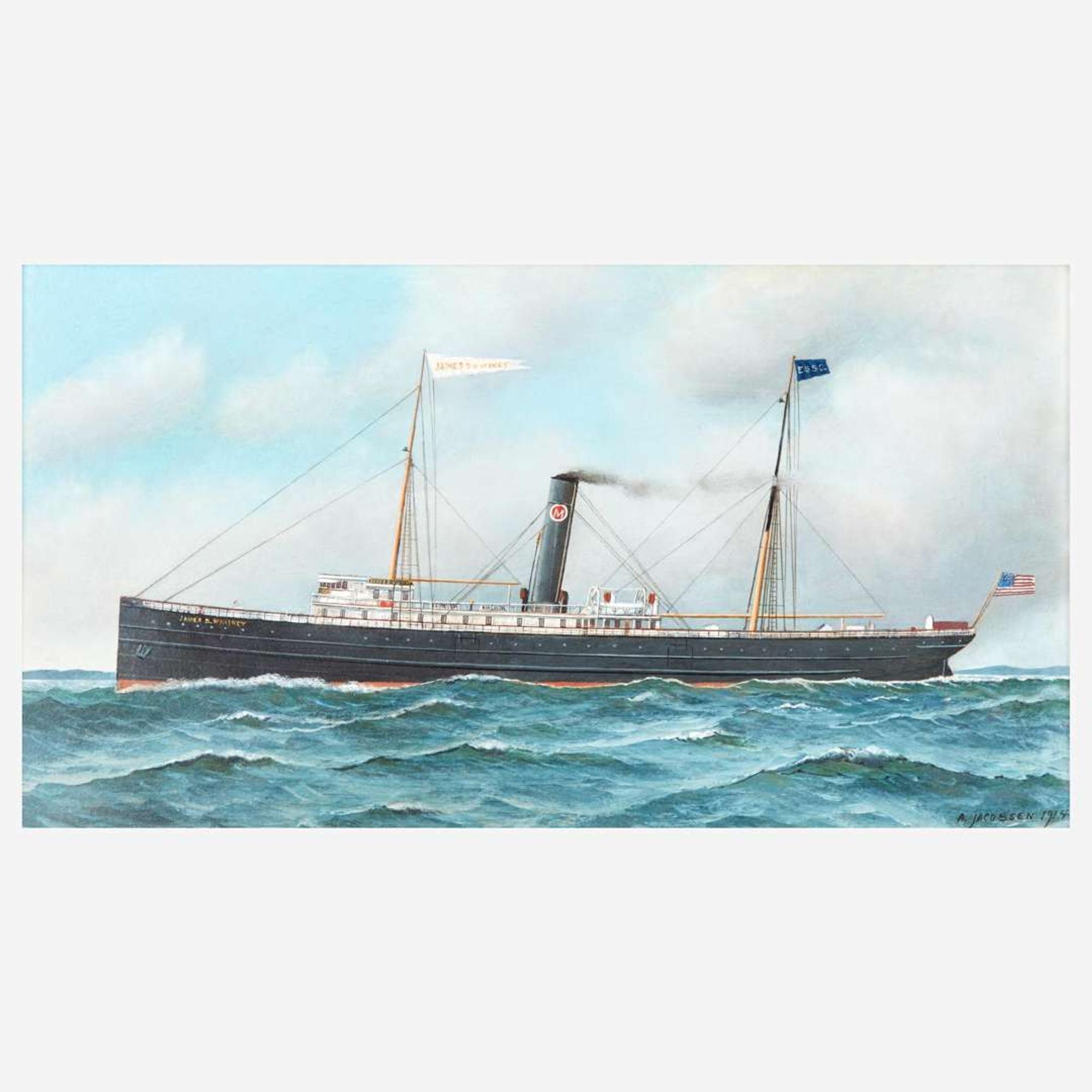 Antonio Jacobsen (American/Danish, 1850–1921) The James S. Whitney