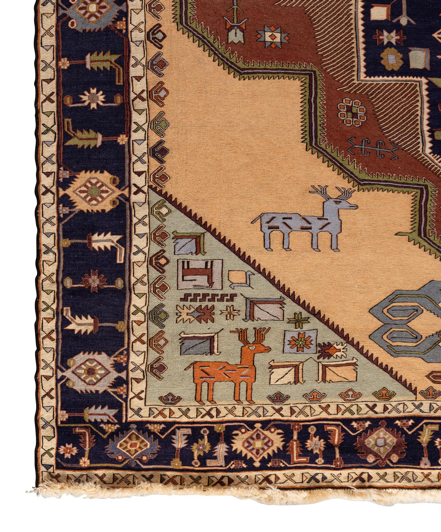 An Afghan Soumak Wool Rug