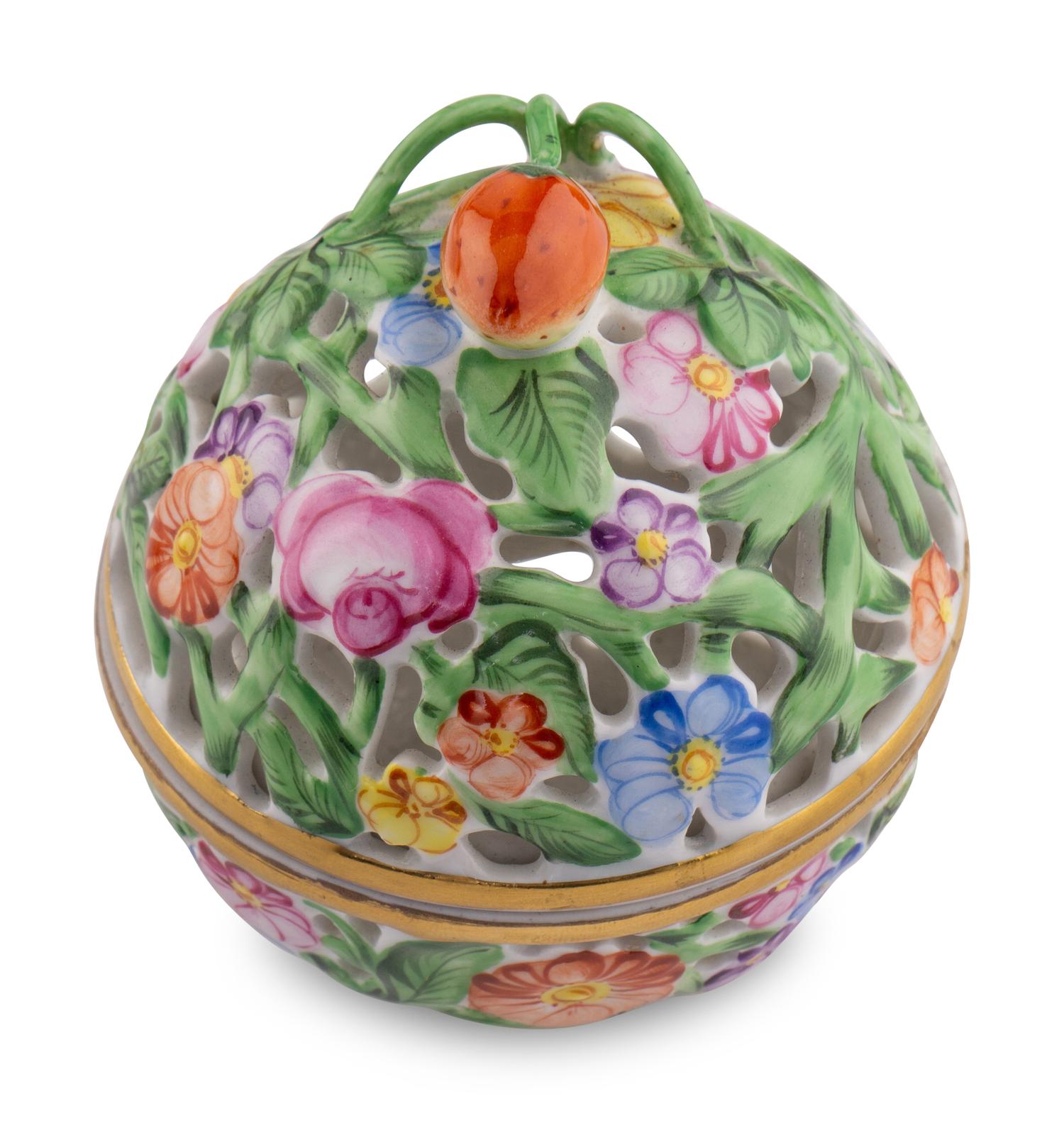 A Collection of Herend Porcelain Table Articles
