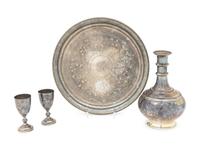 An Eastern European Silver Drink Service
