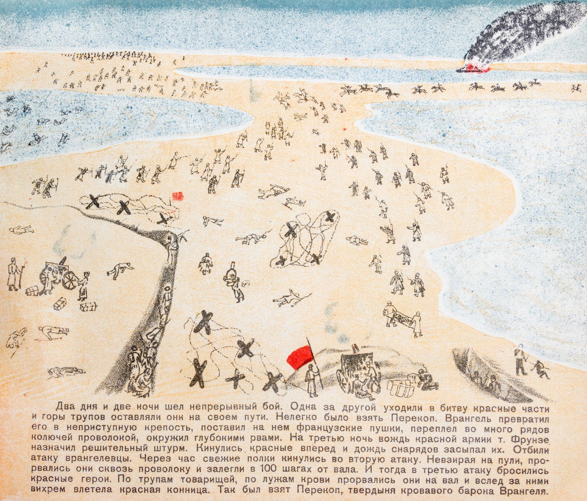 (PORET, ALISA) MILLAR, I.A. Grazhdanskaia voina. Leningrad, 1931. With 4 others pertaining to war/army (5 total)