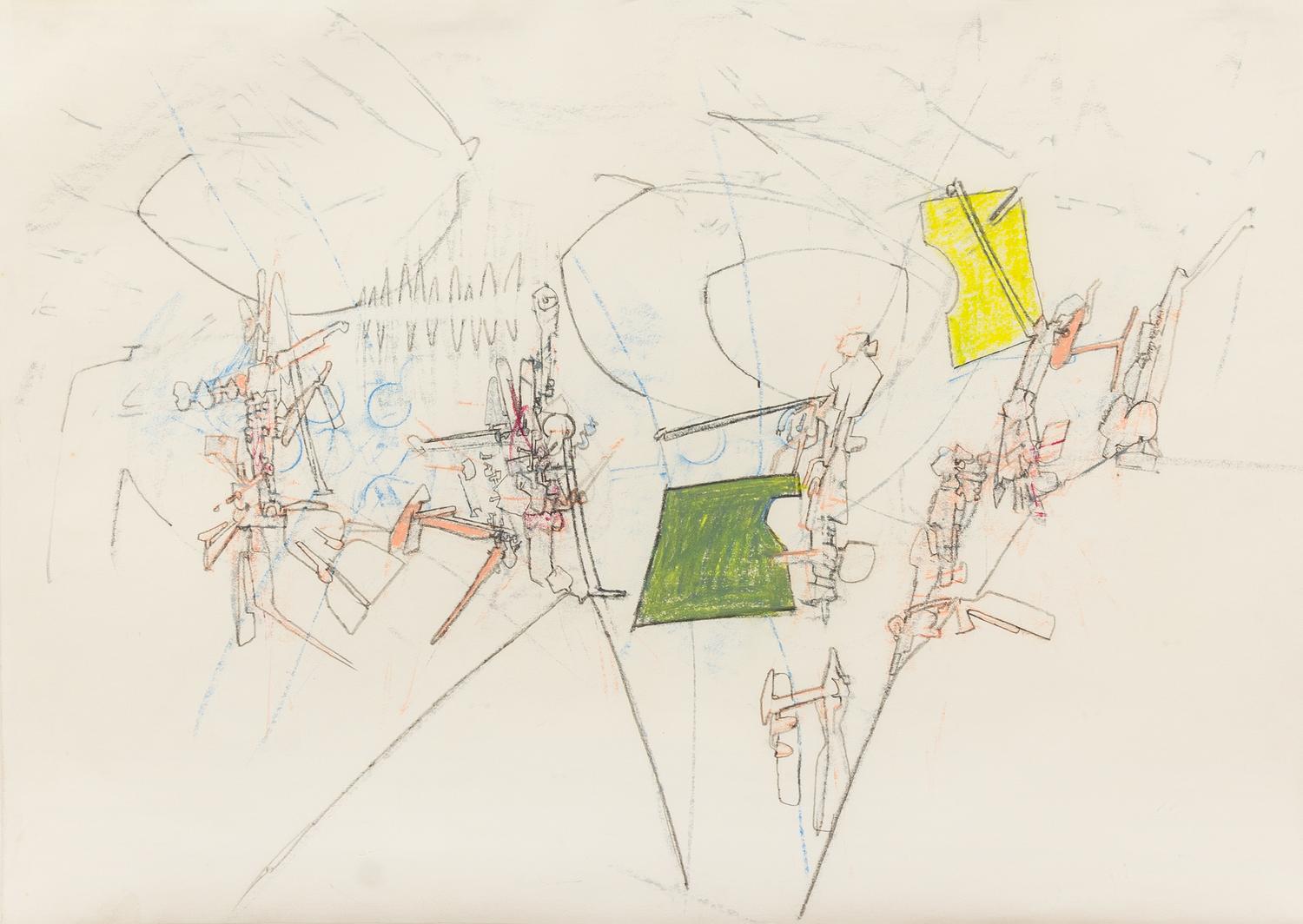 Roberto Matta, (Chilean, 1911-2002), Untitled, 1959
