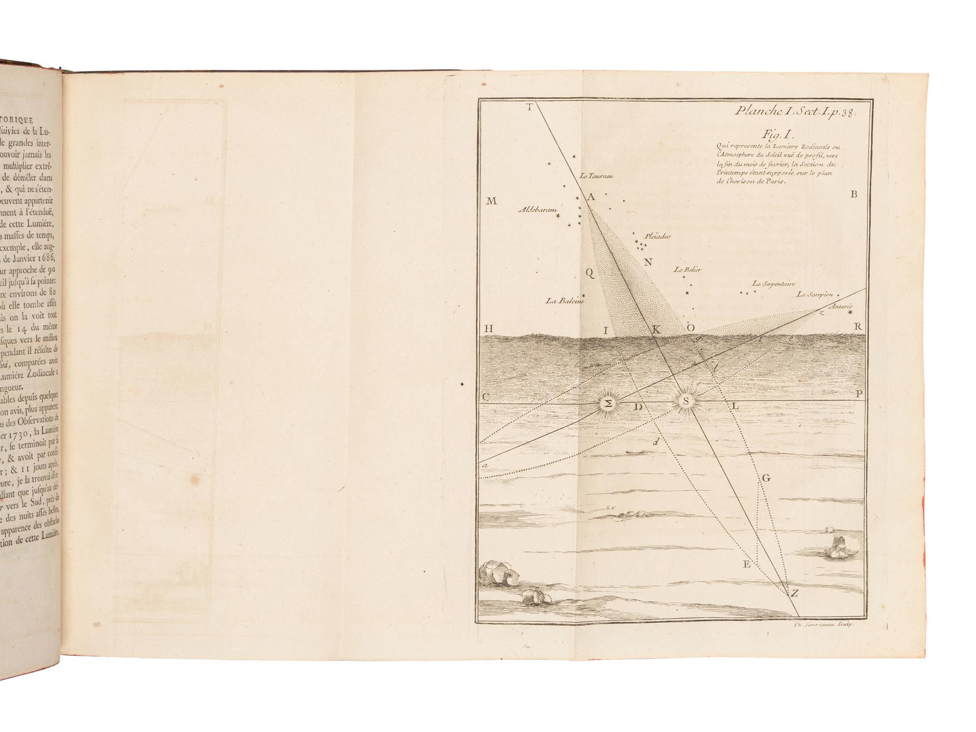 DORTOUS DE MAIRAN, Jean Jacques (1678-1771). Traité Physique et Historique de l'Aurore Boréale . Paris: de L'Imprimerie Royale, 1733.