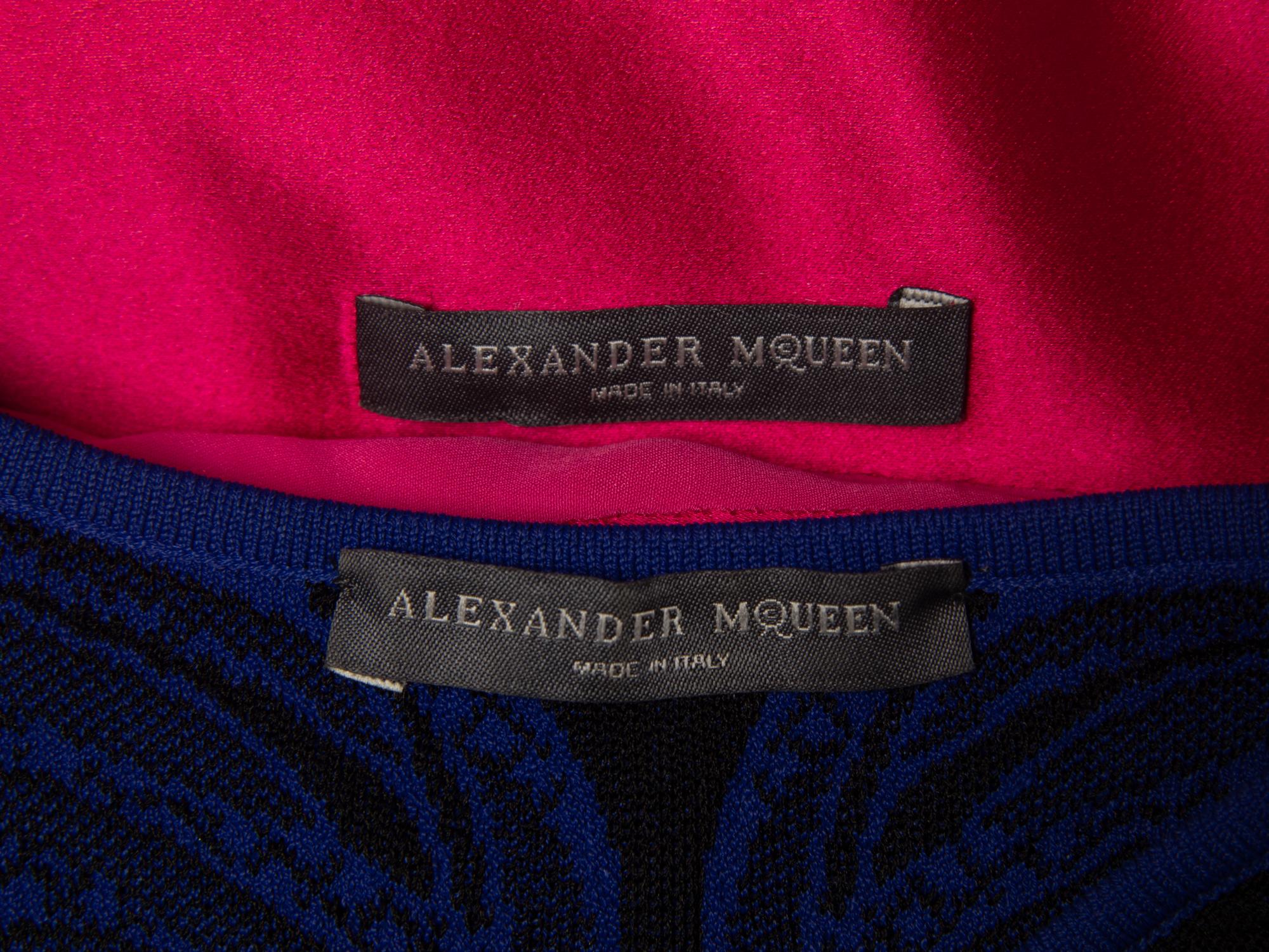 Two Alexander McQueen Dresses