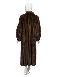 A Full-Length Sable Fur Coat
