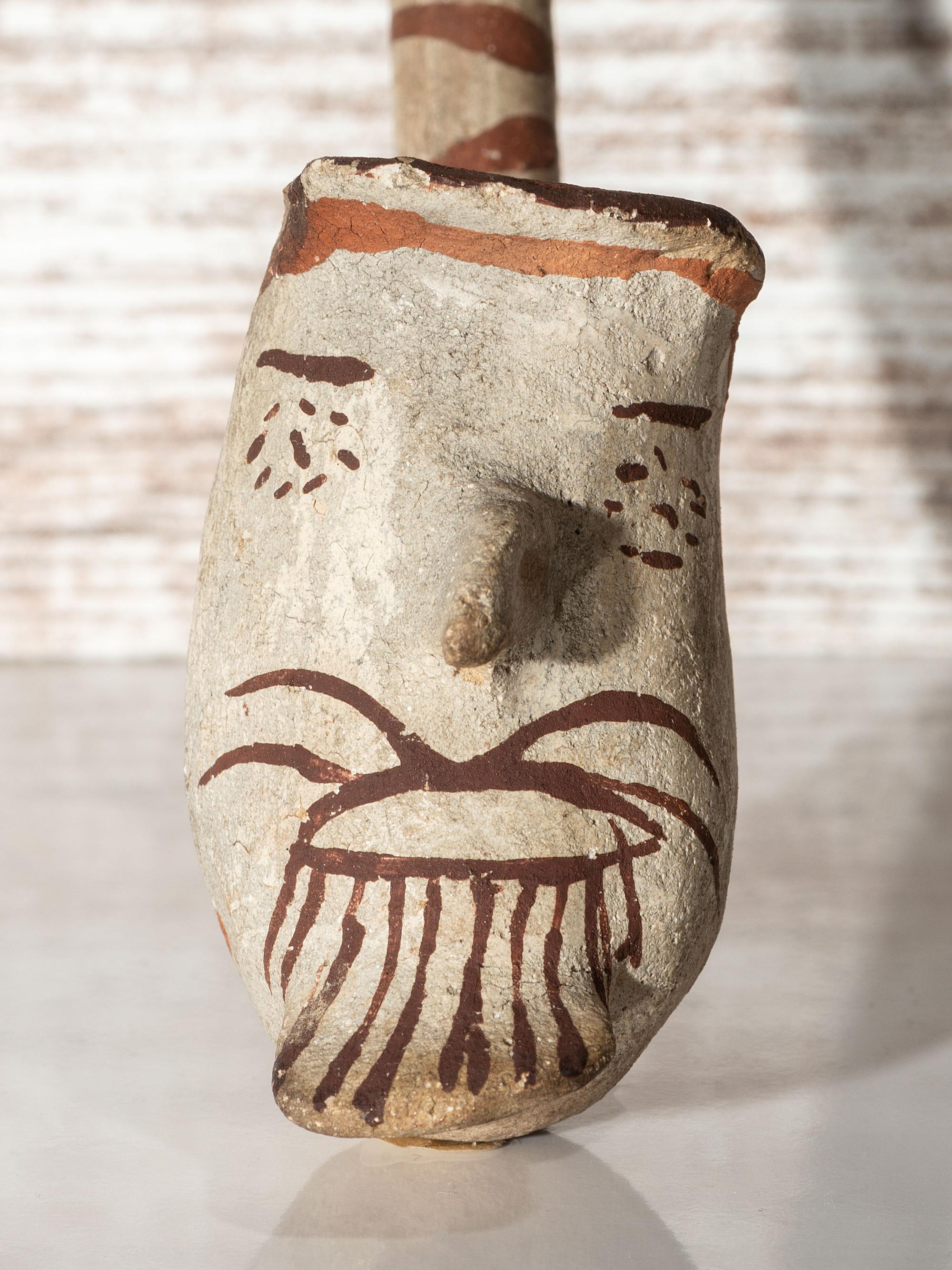 Collection of Pueblo Pottery Pipes