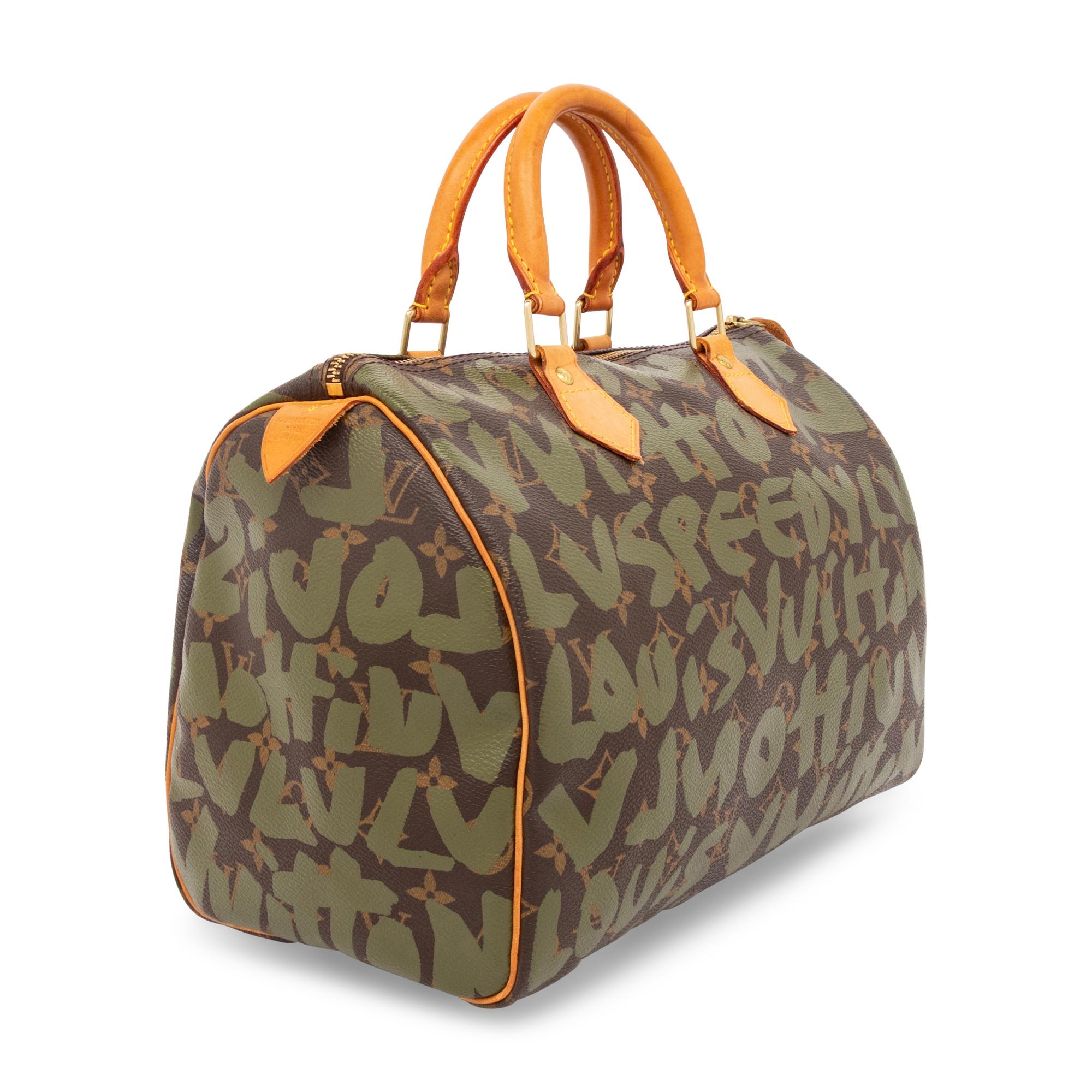Louis Vuitton, Speedy 30 with Stephen Sprouse Graffiti