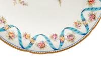 Five Sèvres Style Porcelain Rubans Bleu Céleste Articles