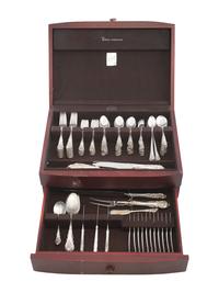 An American Silver Flatware Servce