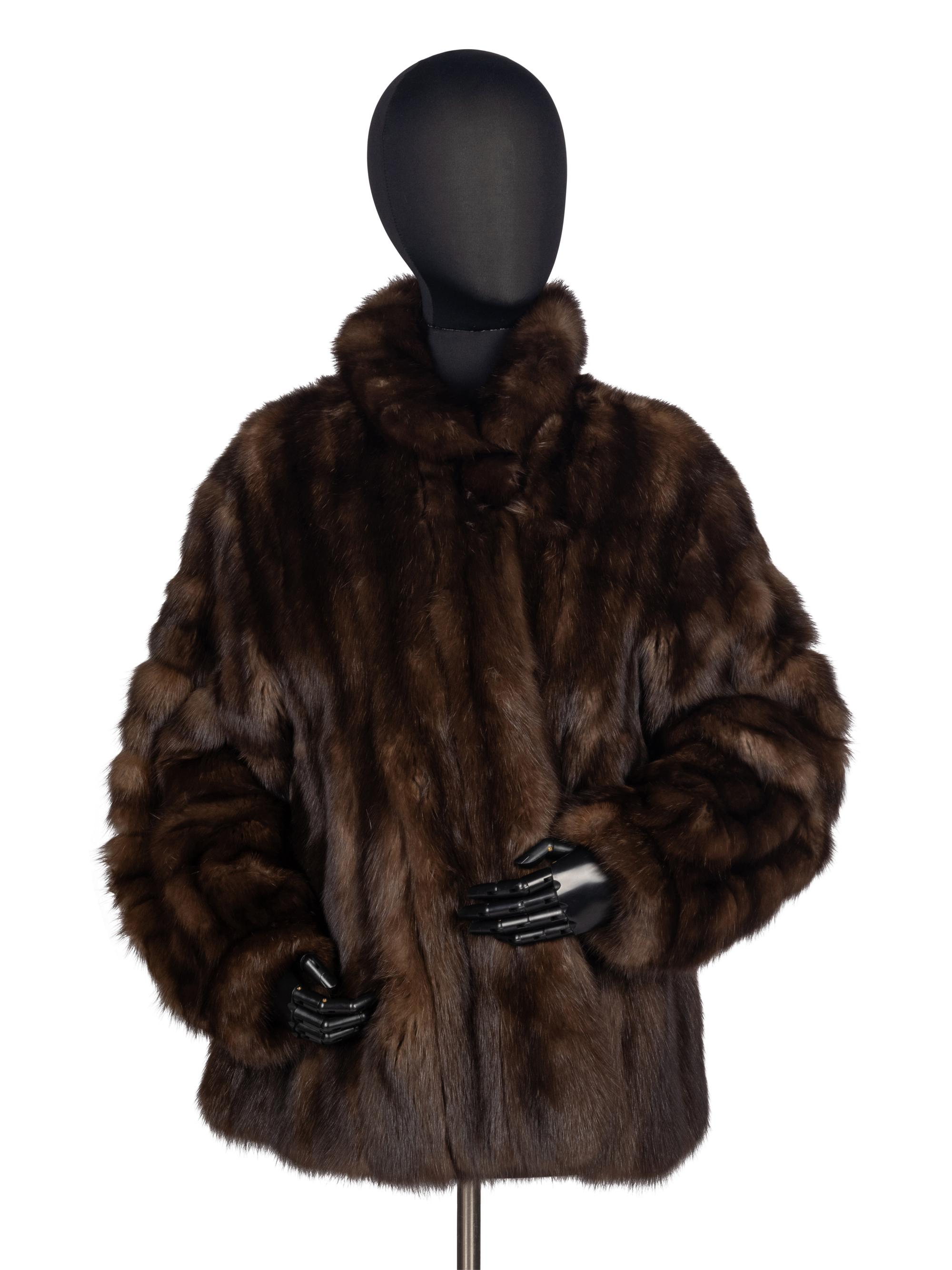 Geoffrey Beene Sable Jacket