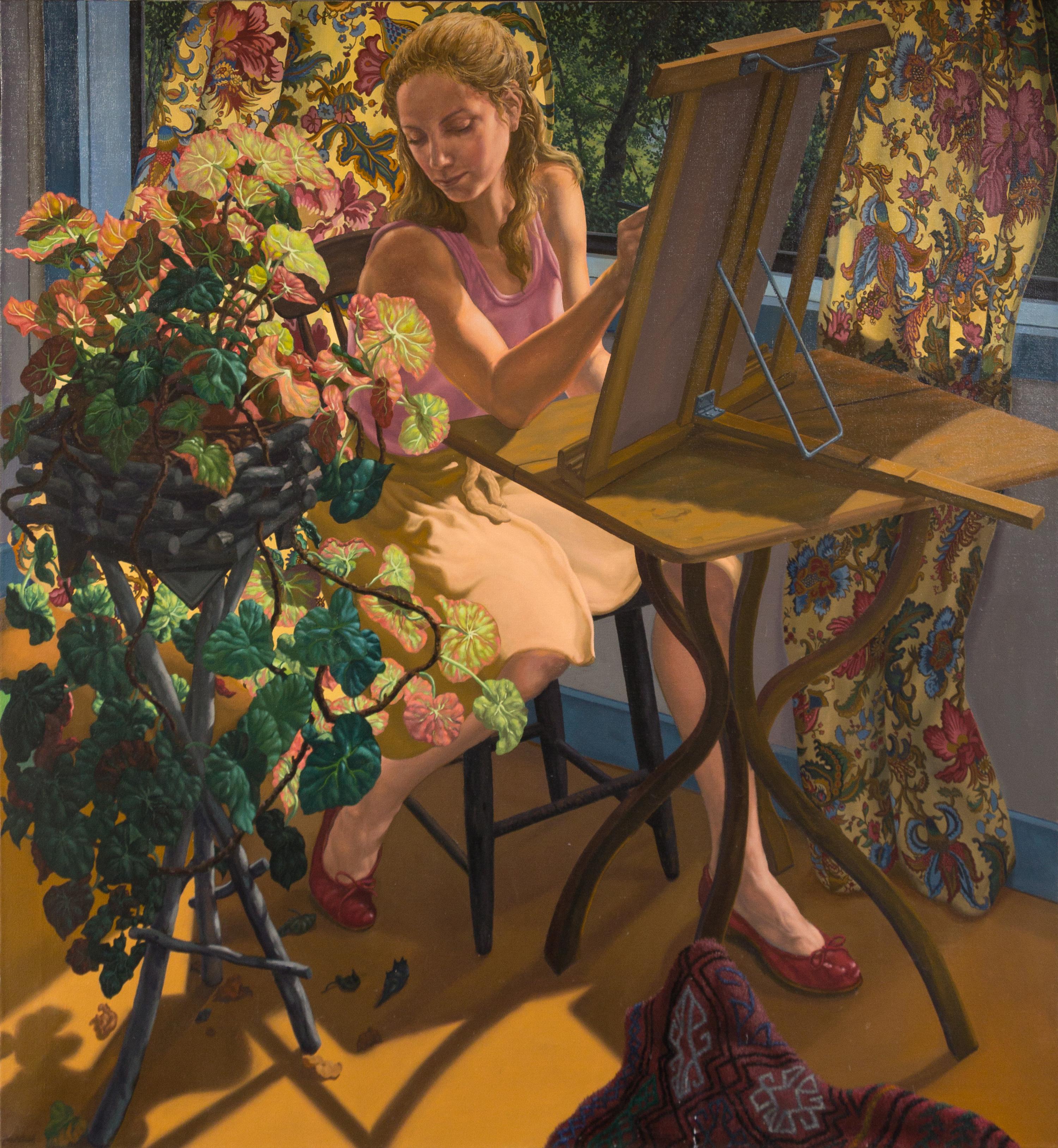 Jack Beal, (American, 1921-2013), Anne Wilfer Drawing, 1983