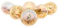 A Set of Eleven Royal Doulton Ornithological Plates, RETAILED BY TIFFANY & CO., Diameter 9 1/2 inches. — RETAILED BY TIFFANY & CO.,