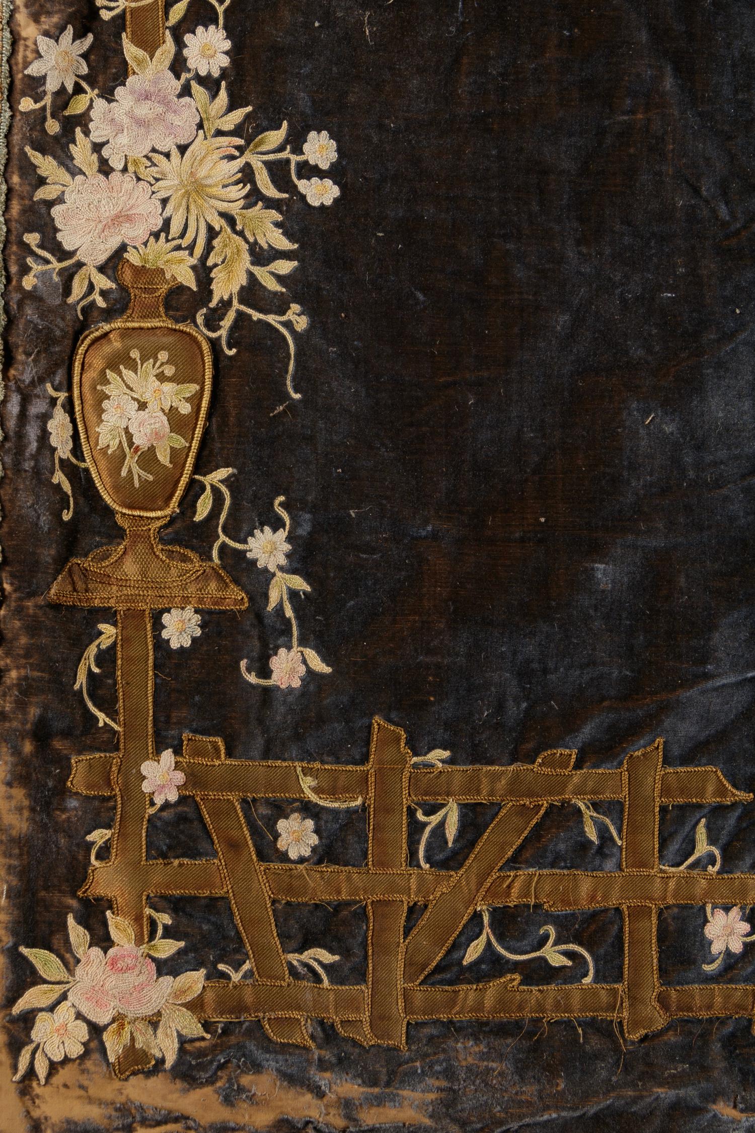 Five Pairs of Aesthetic Movement Drapes, Possibly Herter Brothers