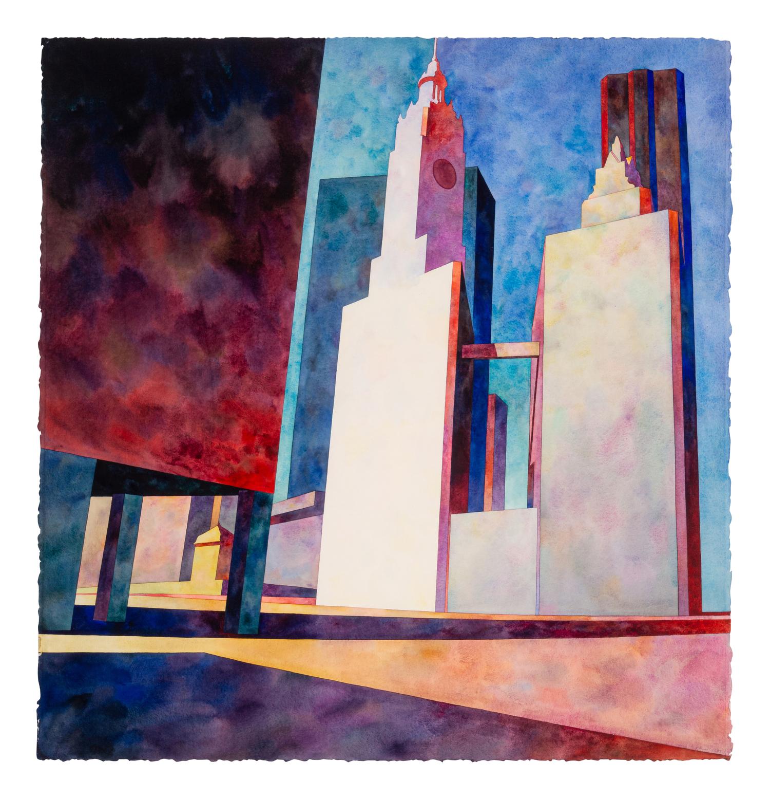 Untitled (Cityscape), 1987