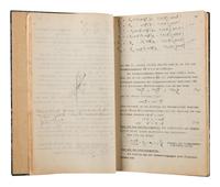 BORN, Max. (1882-1970) Mimeograph typescript, completed in manuscript, of lectures in physics: "Theorie der Wärme Vorlesung im Sommer-Semester 1922." --"Vorlesung Ueber Theoretische Optik. Winter-Semester 1922." University of Göttingen, 1921-1922.