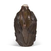 Lin Craven (1946-2011), A Glazed Earthenware Face Jug: Soar Like an Eagle