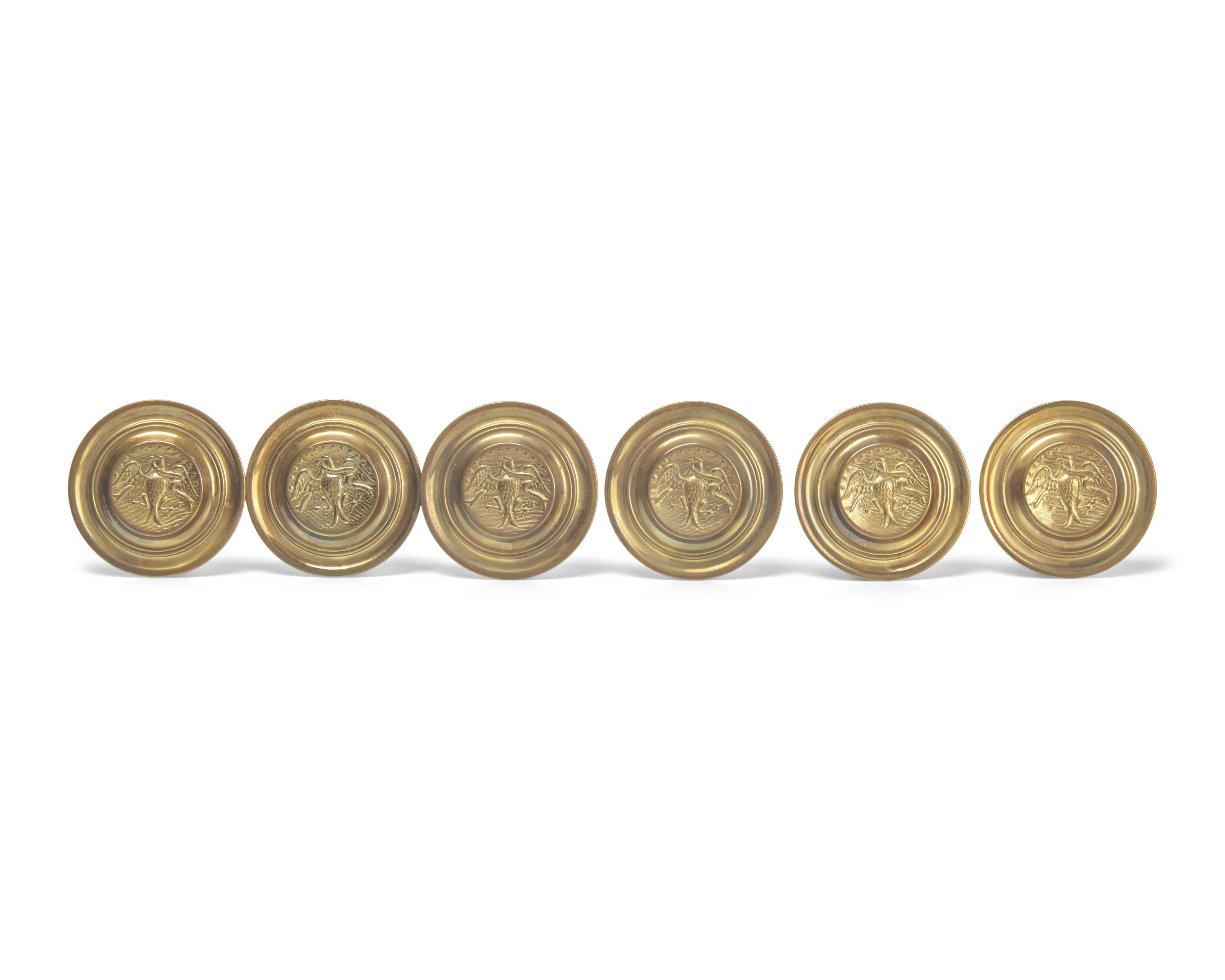 An Assembled Group of Thirteen Federal Household and Fireplace Accessories