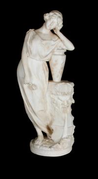 An Italian Alabaster Sculpture Height 33 3/4 inches. — A. LESTI