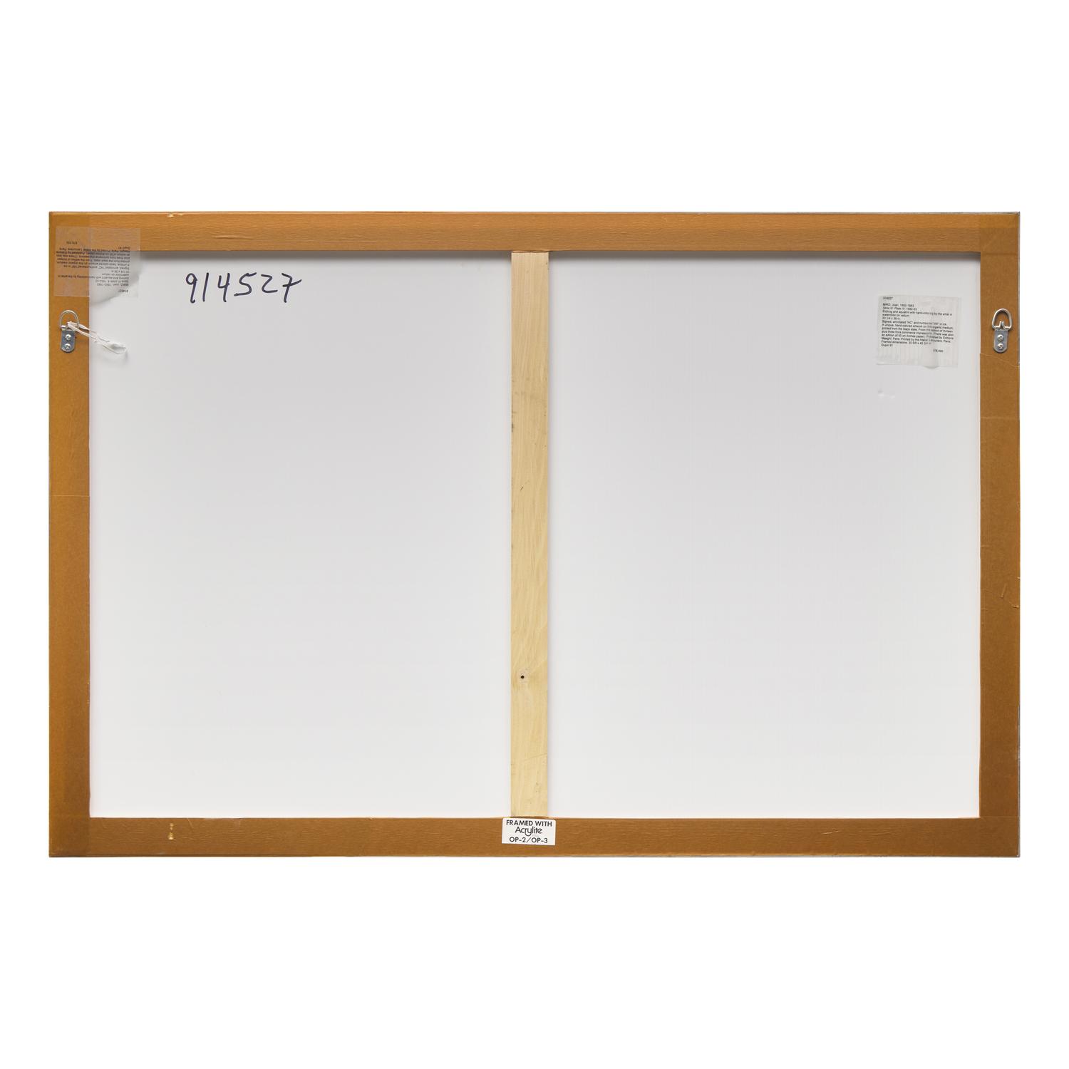 Joan Miró (Spanish, 1893-1983) — Plate IV from Série III, 1952-53