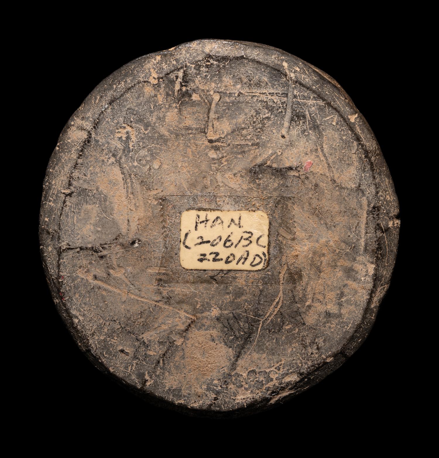 A Chinese Grey Pottery Weight