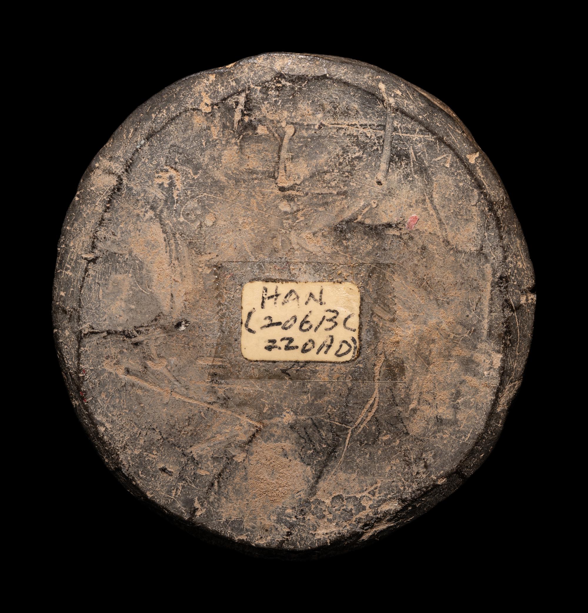 A Chinese Grey Pottery Weight
