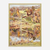 Joellyn Duesberry (American, 1944–2016) Lake Tamarac, Millbrook NY, November