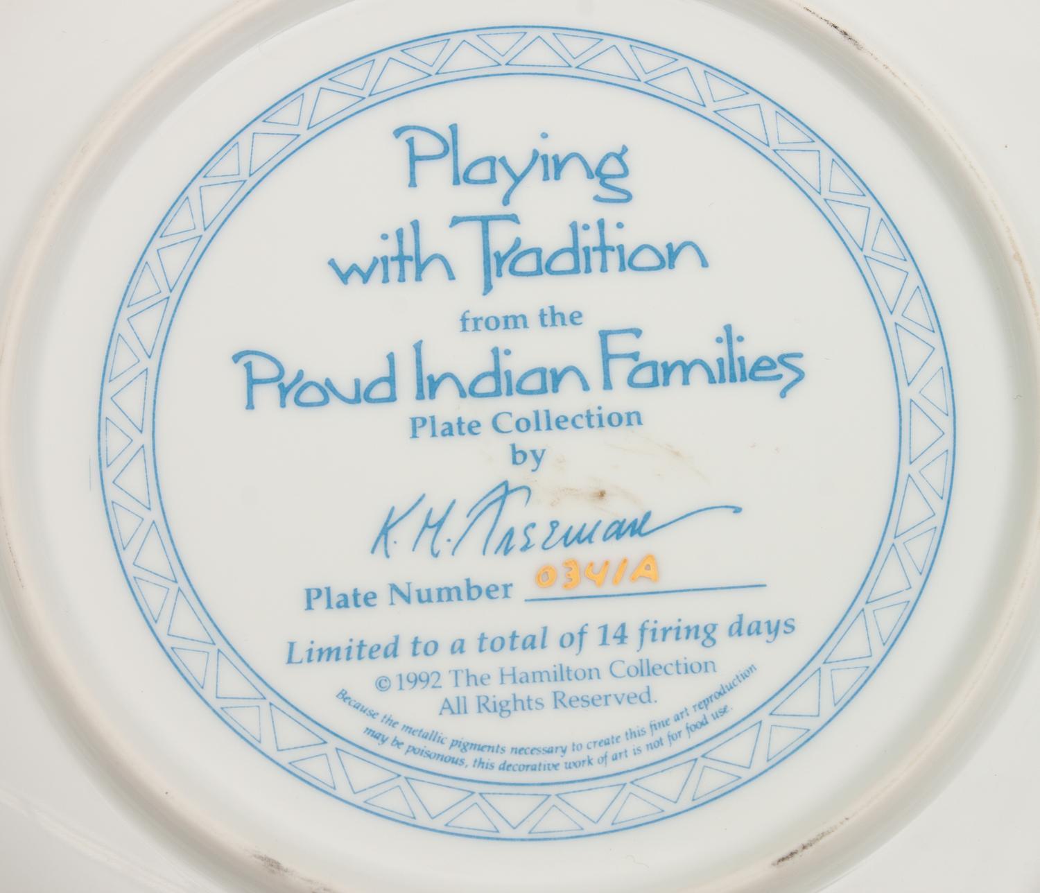 Playing with Tradition, together with matching decorative plate