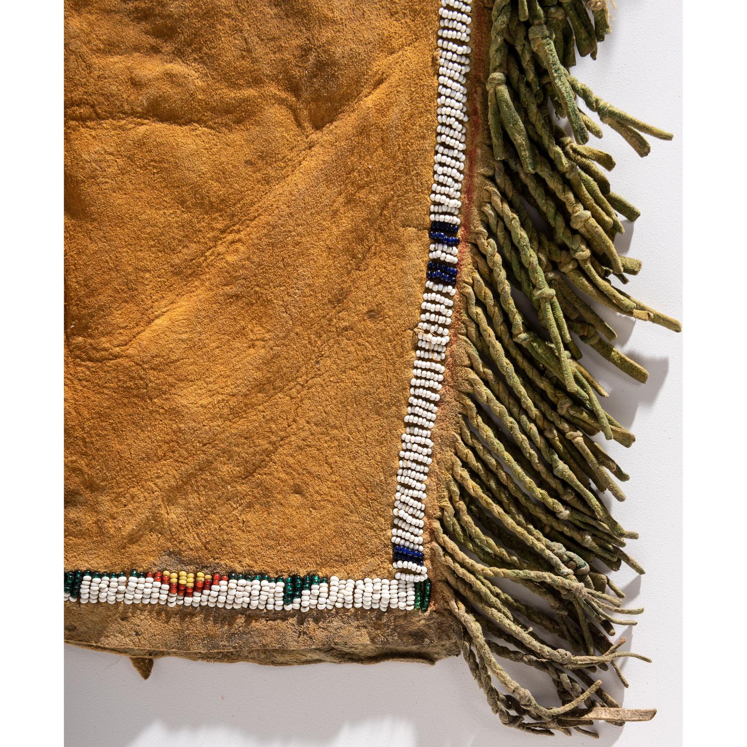 Central Plains Beaded Hide Leggings