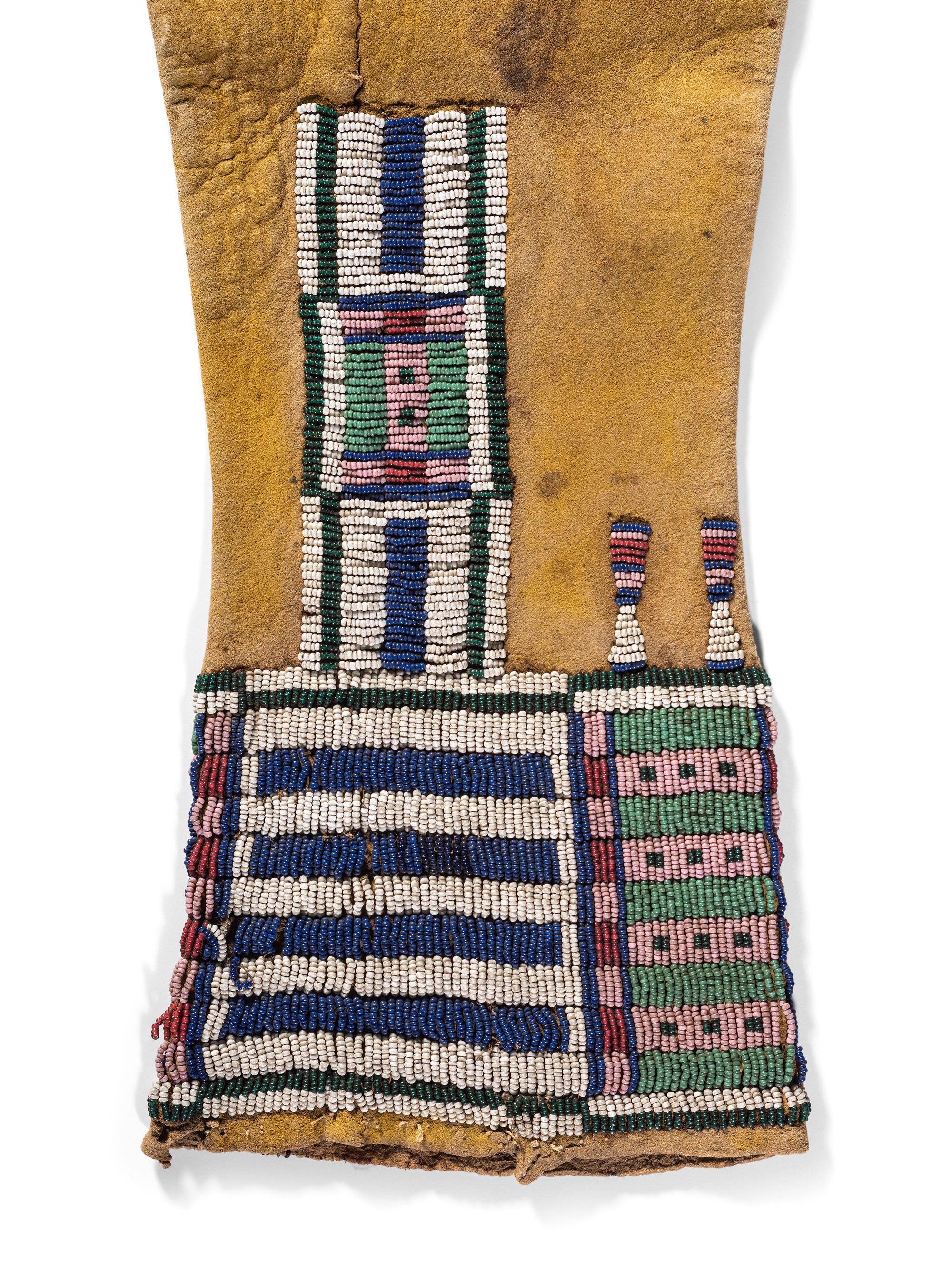 Cheyenne Beaded Hide Leggings