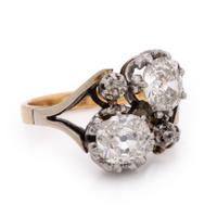 Diamond Twin Ring