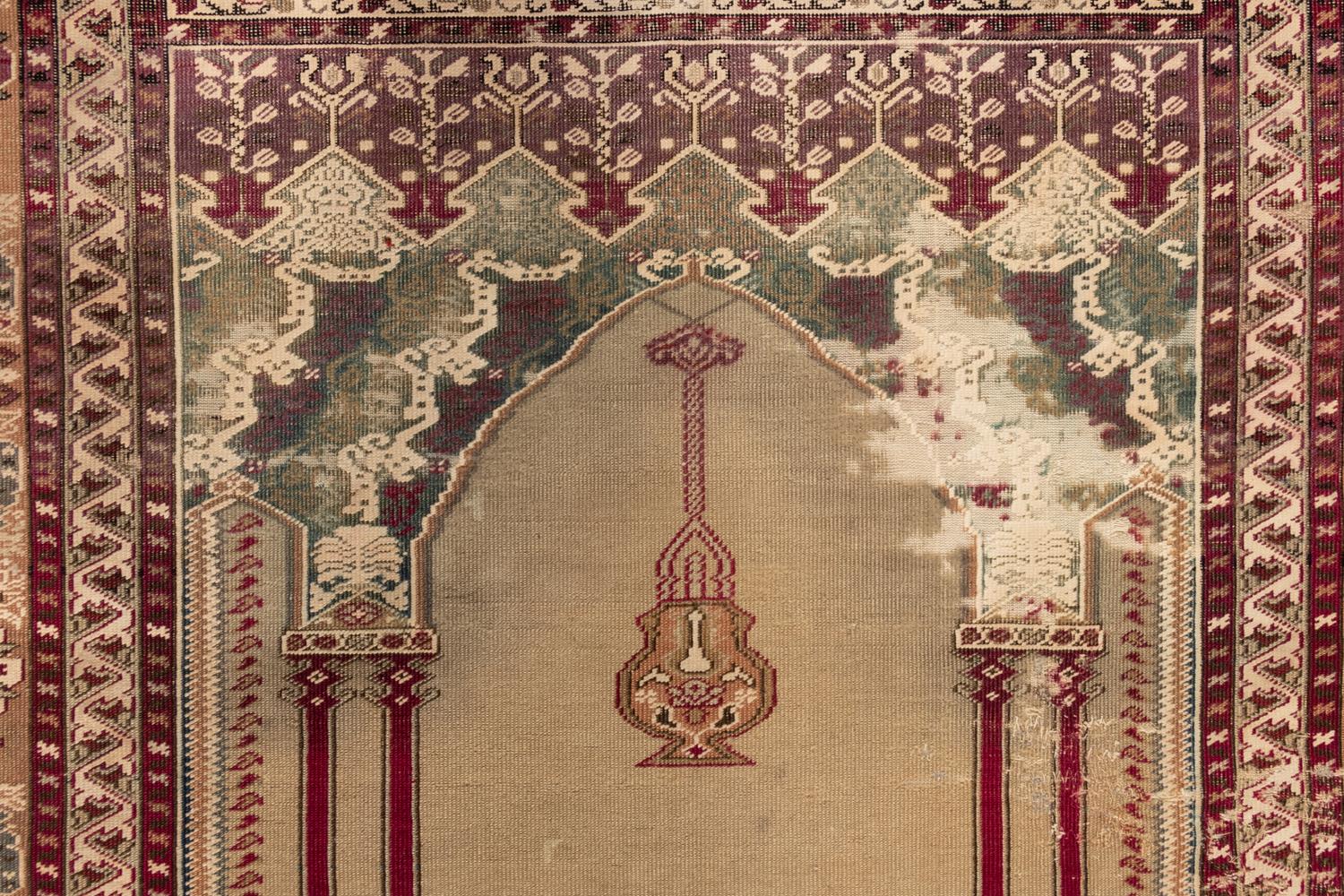 A Persian Wool Prayer Rug
