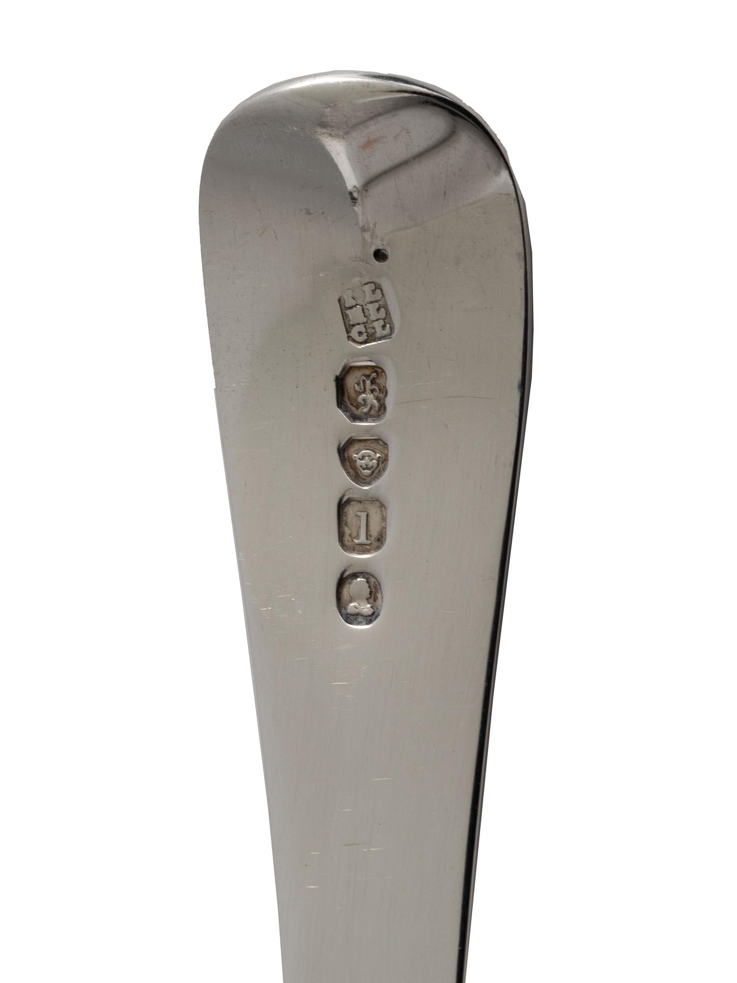 An English Silver Flatware Service