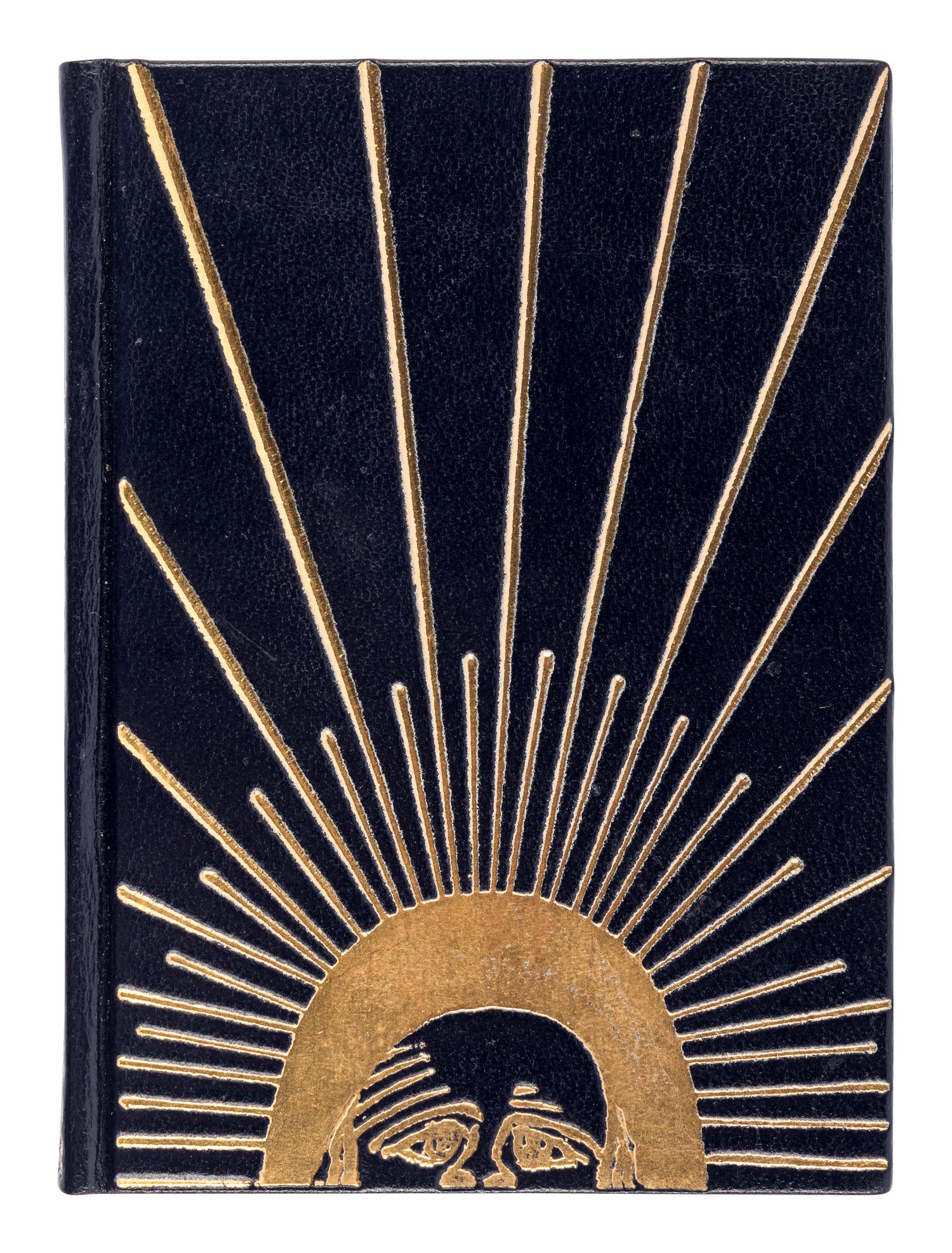 [SOBOTA, Jan (1939-2012), binder]. -- [RARACH PRESS]. RILKE, Rainer Maria (1875-1926). Heilige Svati Saints . Kalamazoo, MI: Rarach Press, 1987.