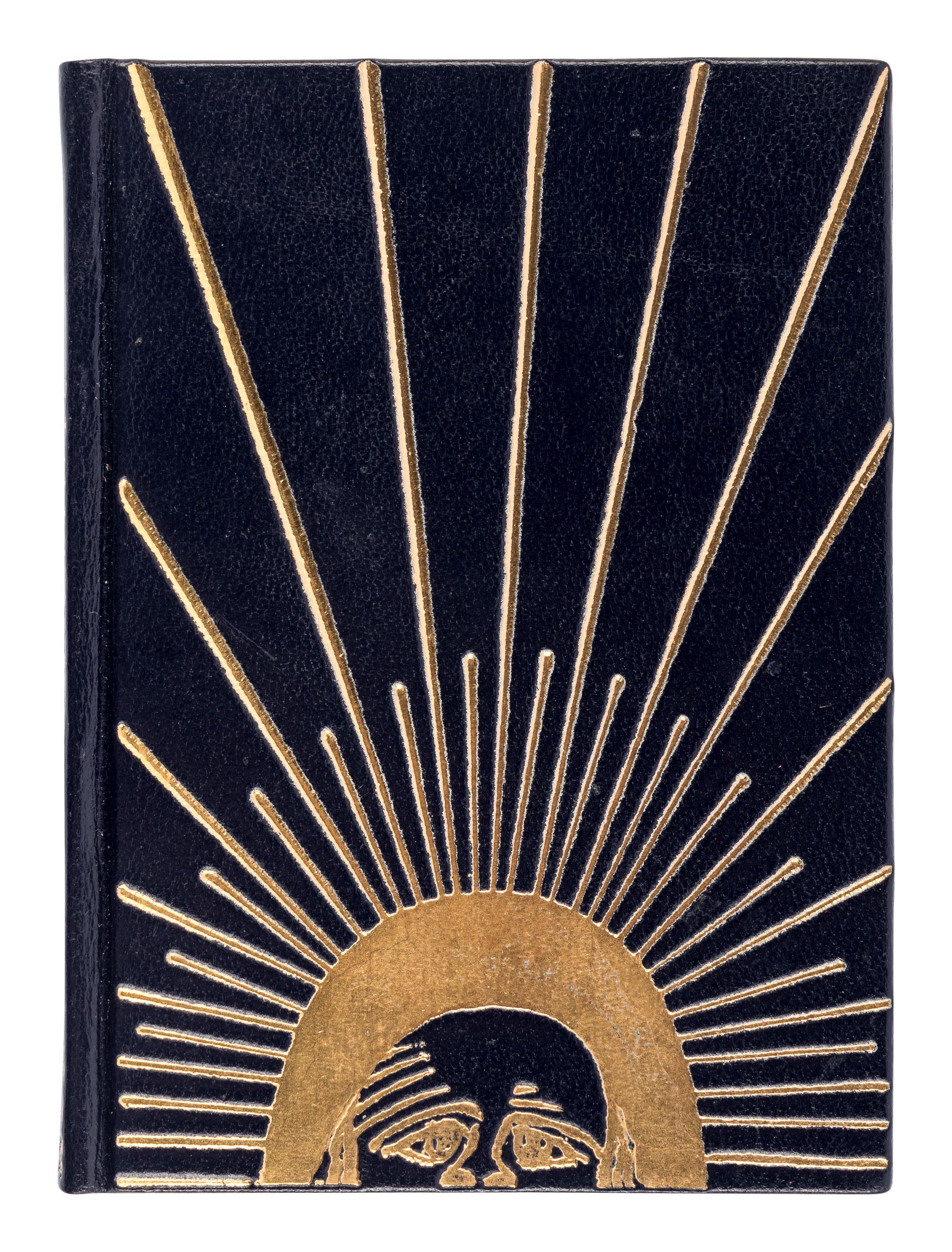 [SOBOTA, Jan (1939-2012), binder]. -- [RARACH PRESS]. RILKE, Rainer Maria (1875-1926). Heilige Svati Saints . Kalamazoo, MI: Rarach Press, 1987.