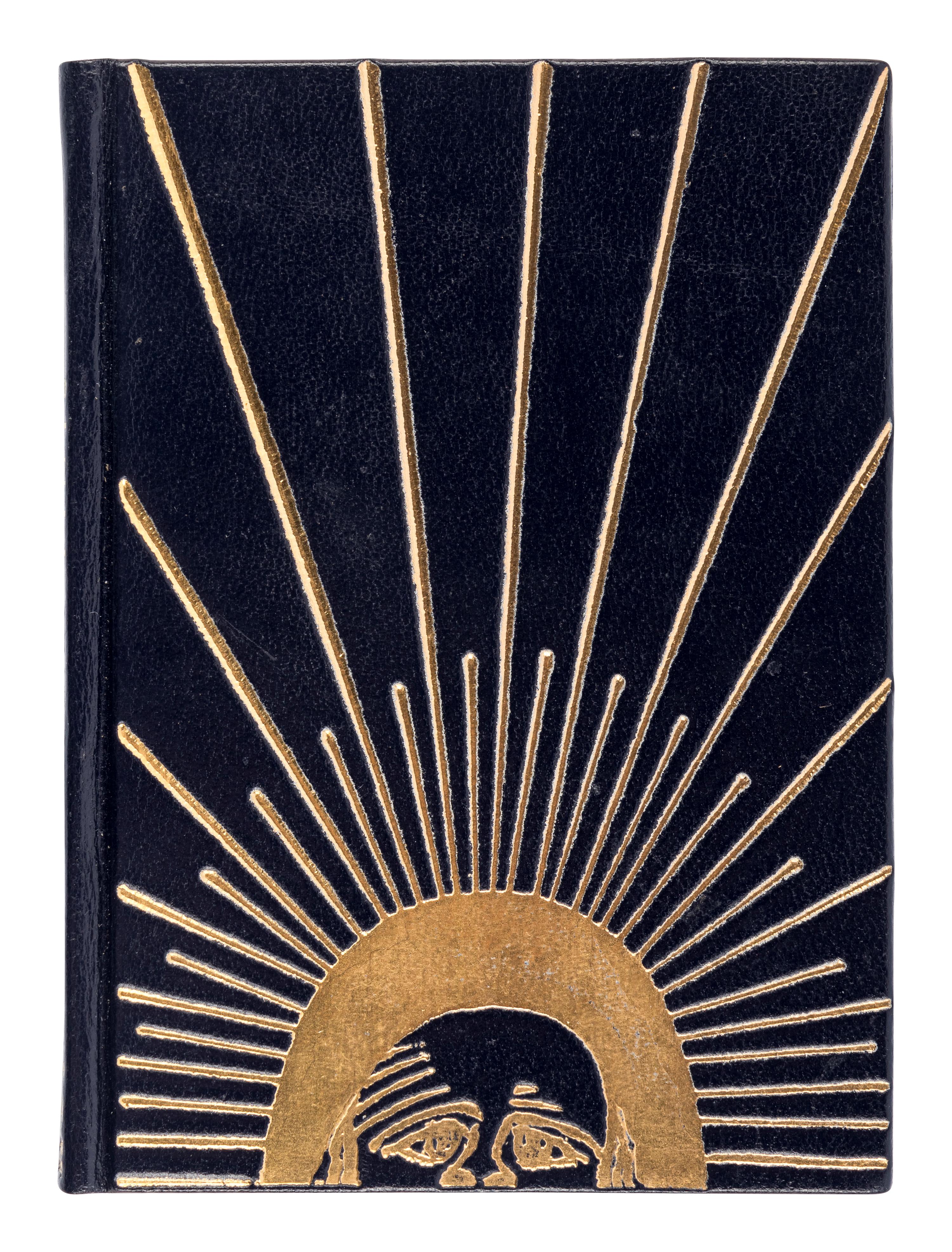 [SOBOTA, Jan (1939-2012), binder]. -- [RARACH PRESS]. RILKE, Rainer Maria (1875-1926). Heilige Svati Saints . Kalamazoo, MI: Rarach Press, 1987.
