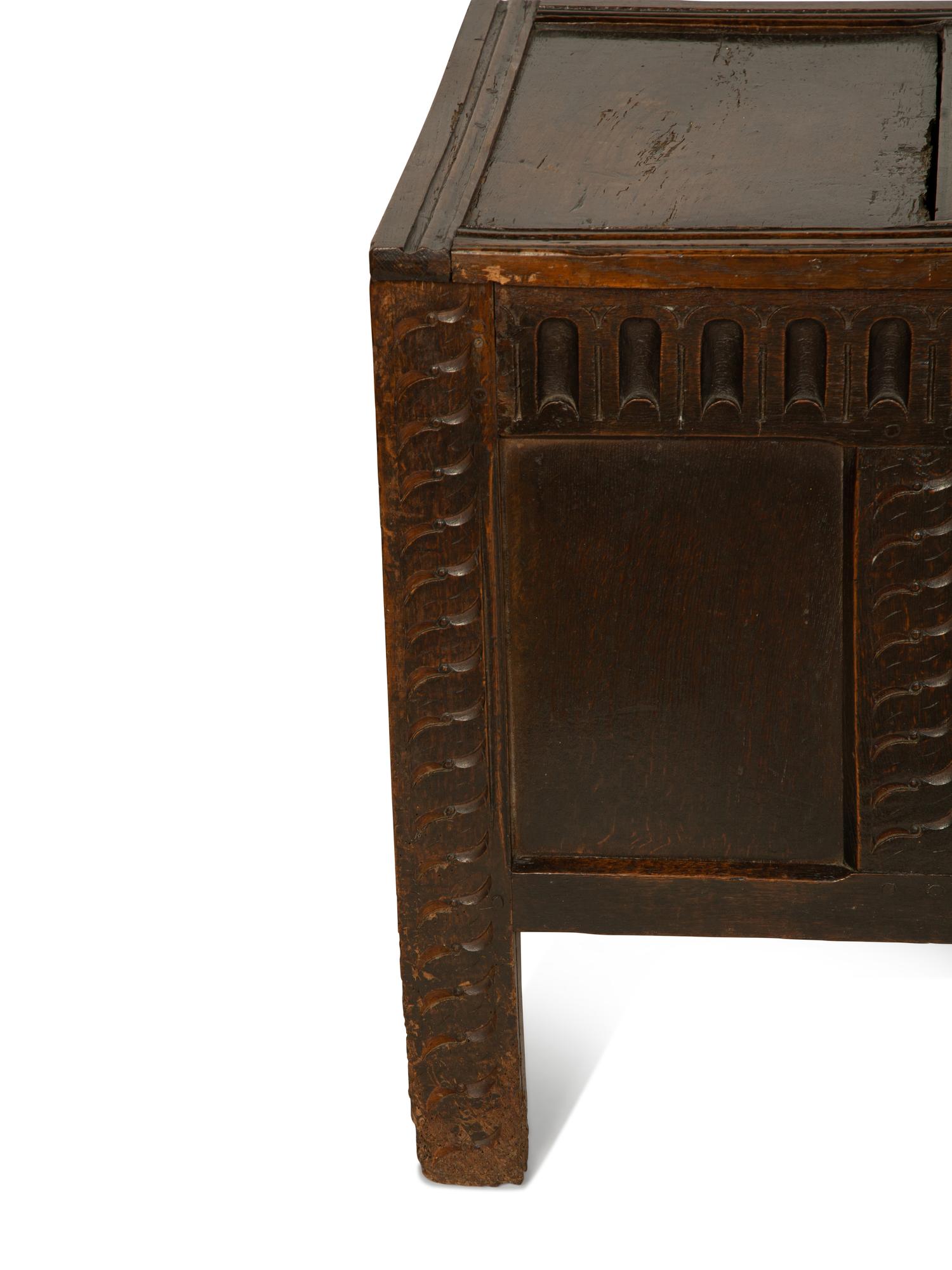 An English Oak Coffer