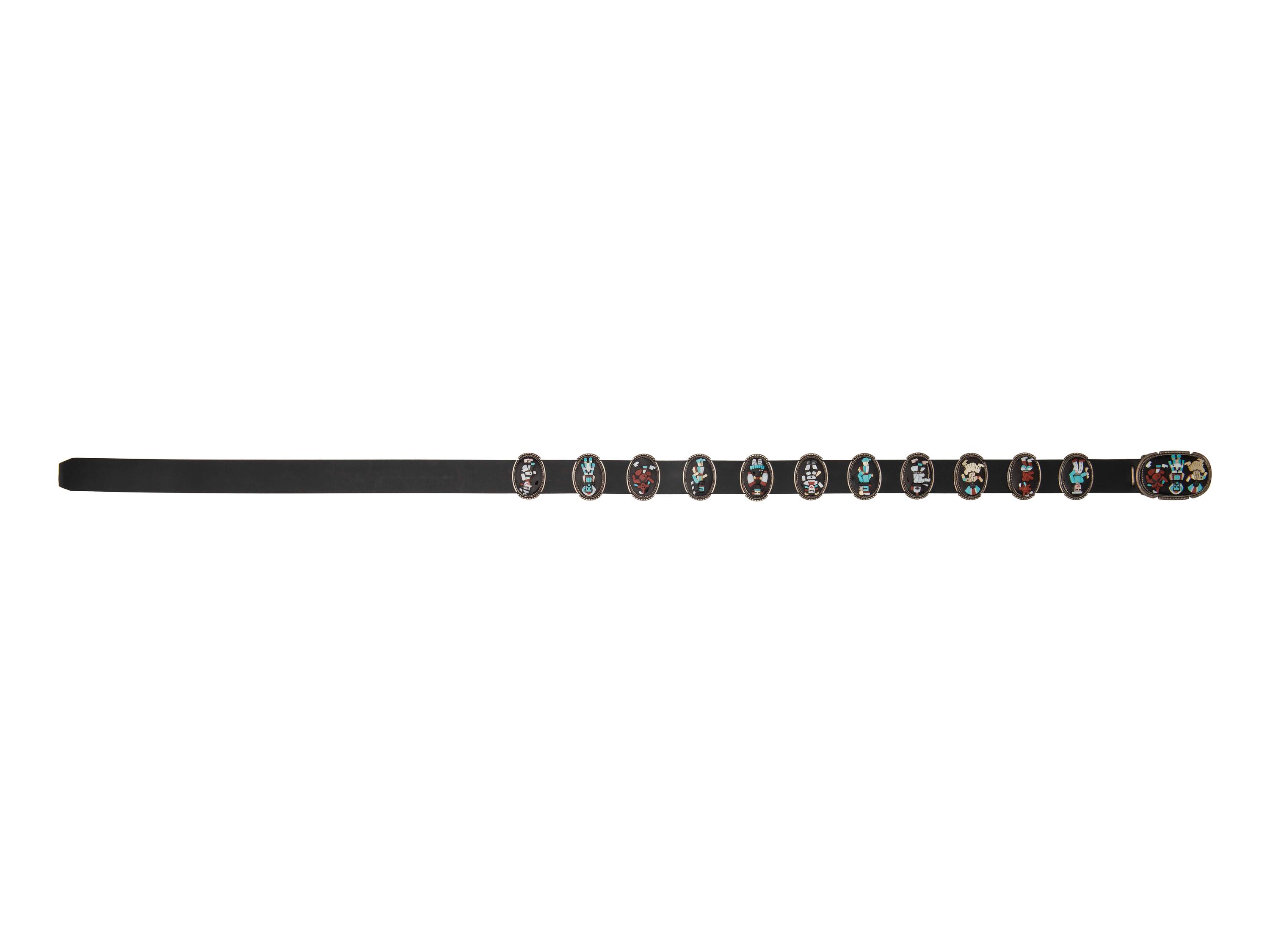 Mosaic Inlay Katsina Concha Belt