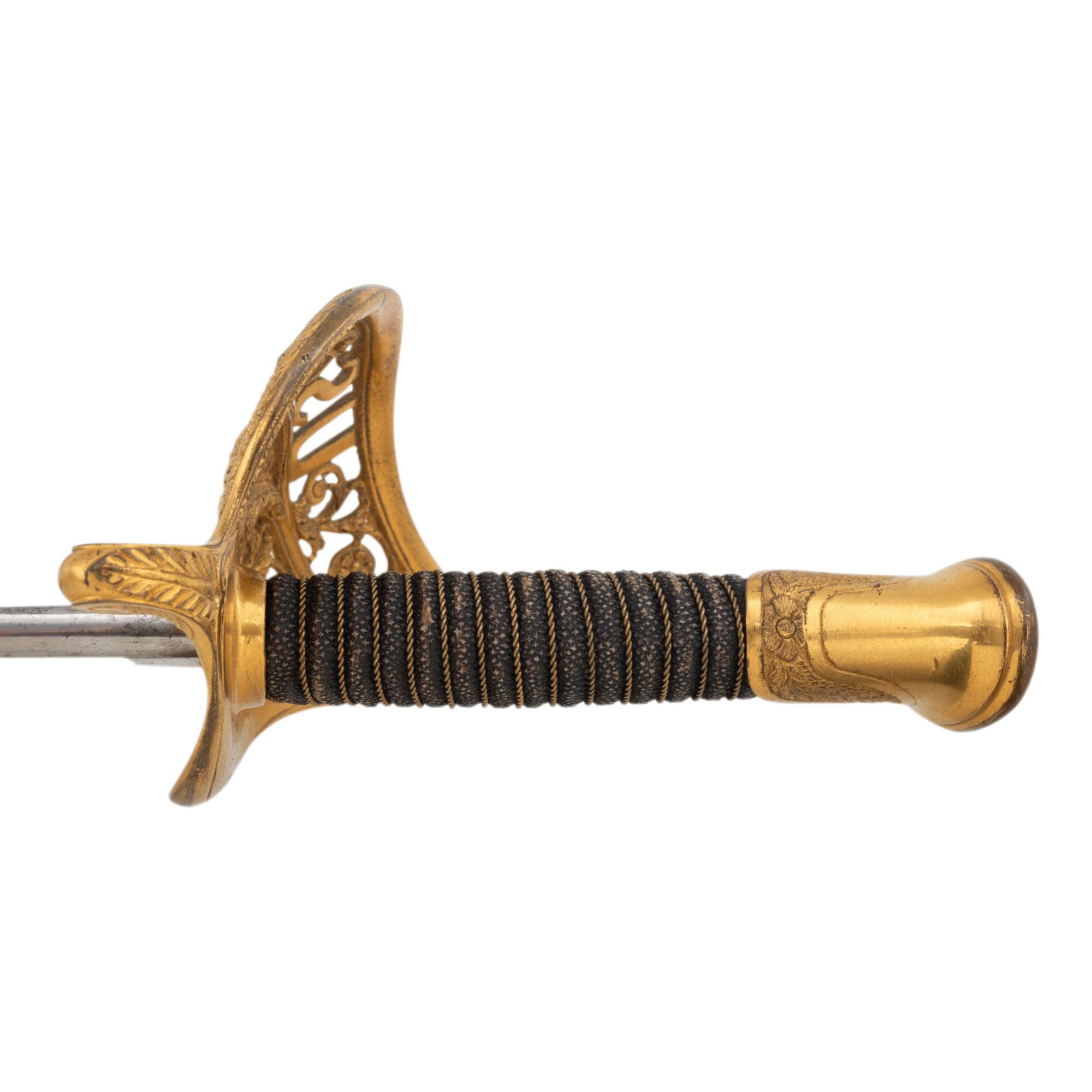 Fine US Model 1850 Staff & Field Officers Sword by Ames