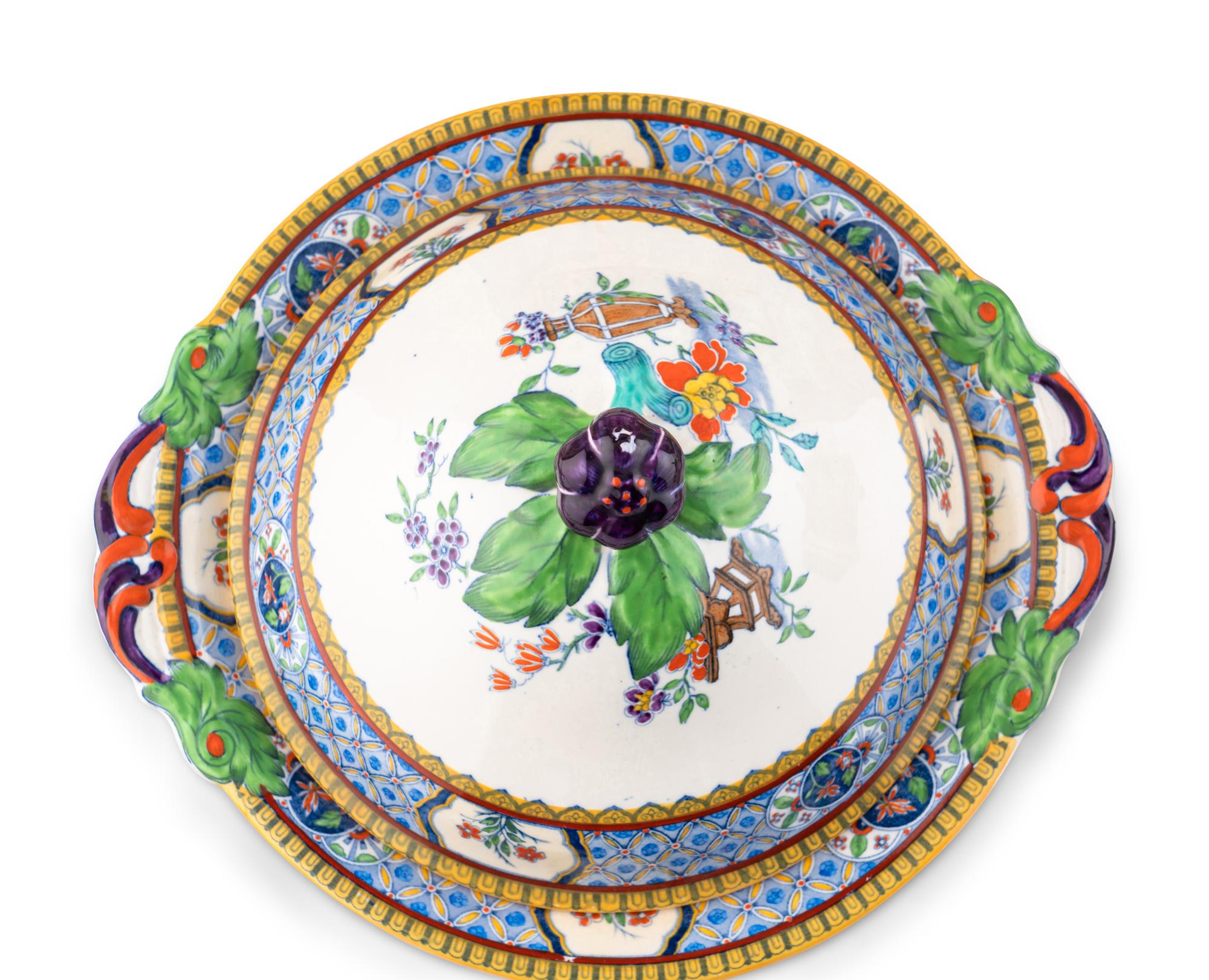 A Minton Ironstone Dinner Service