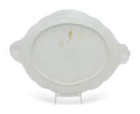 A Chamberlain Worcester Porcelain Tray