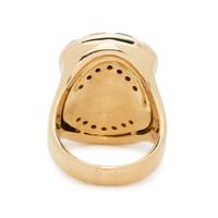 MULTIGEM INLAY AND DIAMOND RING