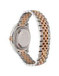 ROLEX, REF. 279171 ROSE GOLD AND STAINLESS STEEL 'LADY-DATEJUST' CHOCOLATE DIAMOND DIAL AND JUBILEE BRACELET, BOX & PAPERS