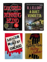 [CRIME & MYSTERY]. A group of 15 works related to crime and mystery, MOST FIRST EDITION, ALL SIGNED OR INSCRIBED, comprising: