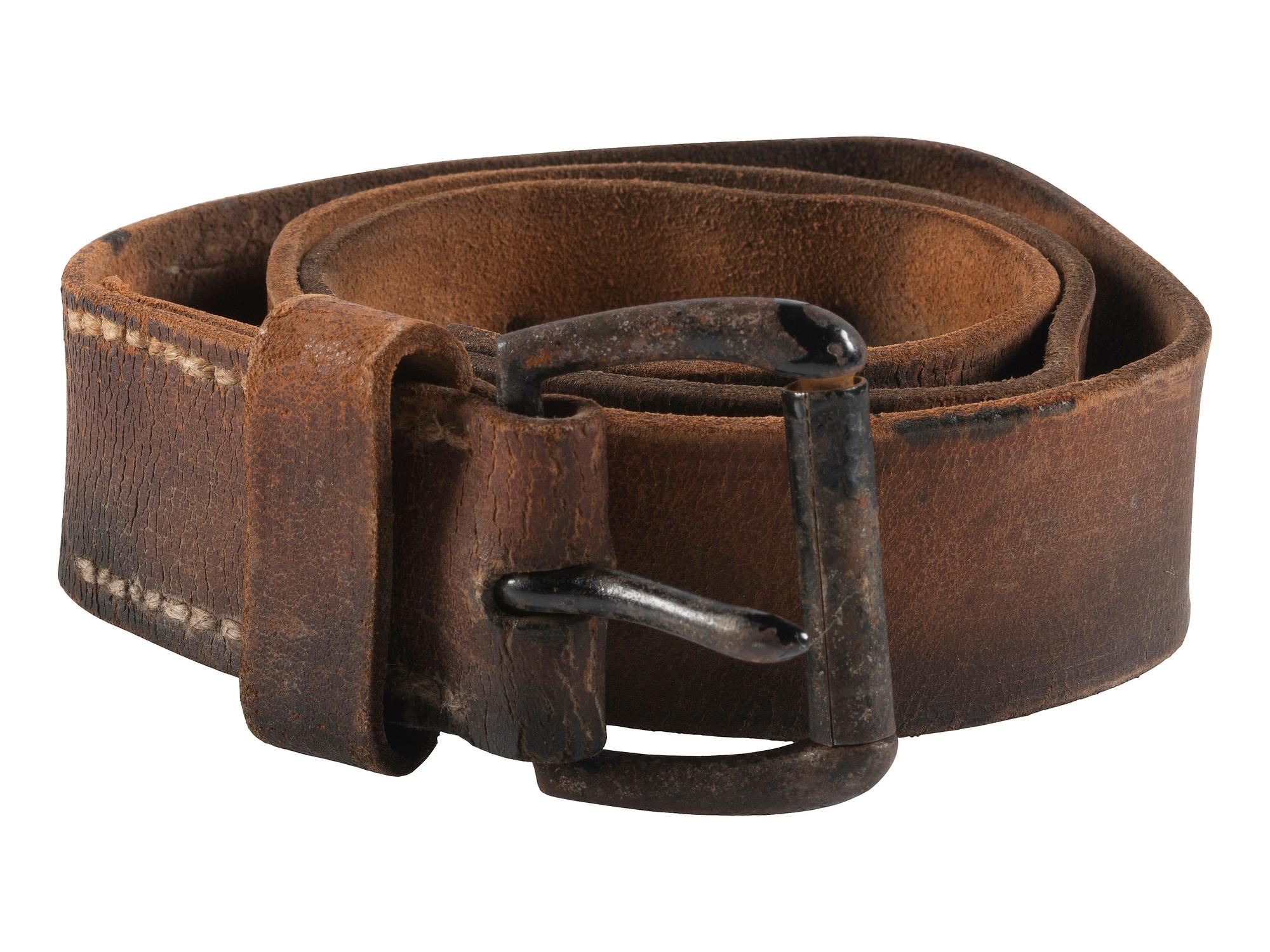 [CIVIL WAR]. Confederate belt by Smith & Cleghorn, Macon, Georgia.